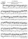 Bach, J.S. Book I: Prelude and Fugue No. 5: Instantly download and print sheet music
