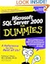 Microsoft SQL Server 2000 for Dummies