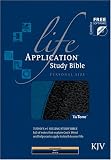 Life Application Study Bible KJV, Personal Size TuTone