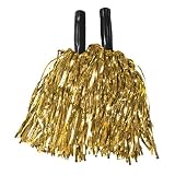 Metallic Gold Pom Poms (1 dz)