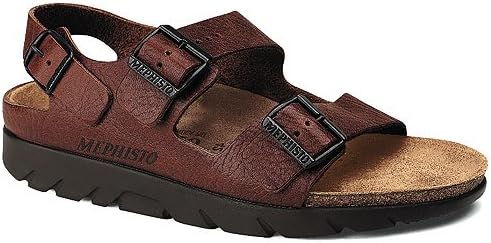 Mephisto Men's Zeus Casual Sandals,Brown,13 M