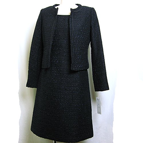 ラメ入りツイード　ワンピーススーツ [ジャケット＋ワンピース] [母 ママ・七五三・入学・卒園・式典]