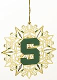 Baldwin Michigan State University Logo 3-inch Sports Ornament