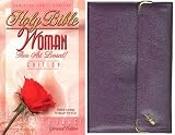 Holy Bible-Woman Thou Art Loosed Edition: New King James Version : Purple Shoulder Strap : Bonded Leather