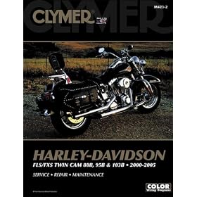 Clymer M423-2 Service Manual 2000-2005 Harley Davidson FLS/FXS