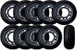 Roller Hockey Goalie Wheels SET OF 10 for INDOOR INLINE