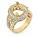 Chrysoberyl ring with diamonds