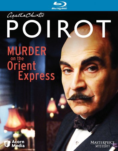 Cover art for  Agatha Christie's Poirot: Murder on the Orient Express [Blu-ray]