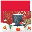 Top Hat Full Of Snow Christmas Cards -