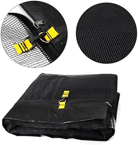 15ft Round Trampoline Net Replacement Enclosure Netting Safety Netting Only (10FT)