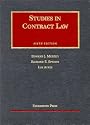 Studies in Contract Law (University Casebook)