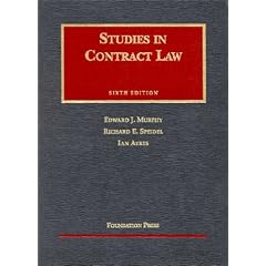Studies in Contract Law