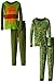 Teenage Mutant Ninja Turtles Little Boys' Michaelangelo Costume 4 Piece Pajama Set