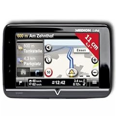MEDION E4440 Navigation 2GB 11cm / 4,3" TMC Bluetooth 43 L�nderkarten West- Ost Europa SD-Slot � TTS � Tempowarner � PIN � Tunnelassistent � Mini USB � f�r Auto + Fahrrad + Fussg�nger