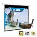 375cm (300x225 sichtbar) ULTRALUXX � CINEXX V6 - 4:3 Motorleinwand +IR-Fernbedienung +Wandschalter - Neuware DIREKT vom Hersteller