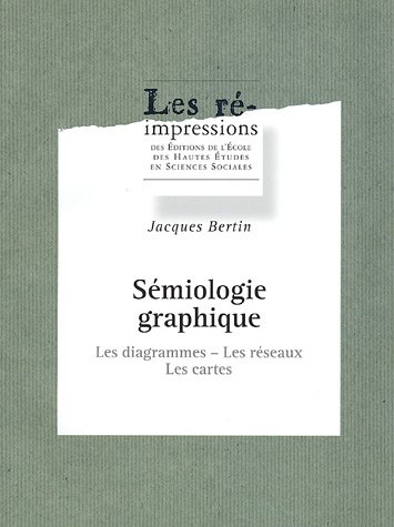 S&eacute;miologie graphique : Les diagrammes, les r&eacute;seaux, les cartes