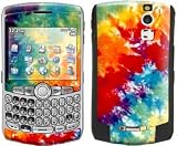 Tie Dyed Design Protective Skin Decal Faceplate for Blackberry Curve 8330 Cell Phones