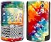 Tie Dyed Design Protective Skin Decal Faceplate for Blackberry Curve 8330 Cell Phones