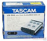 Tascam US144 USB 2.0 Audio and MIDI Interface with digital Connection - Macintosh and Windows