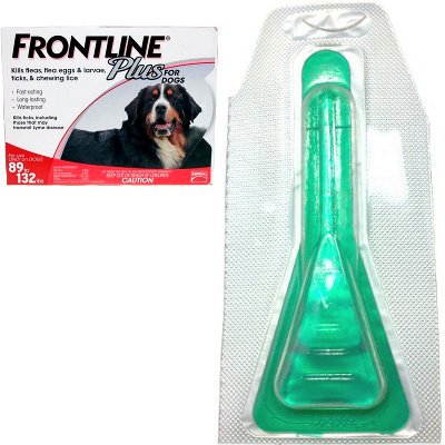 Frontline Plus-xl Dogs 89-132 Lbs- 1 Month Application