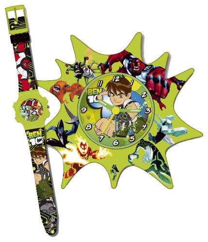 Ben 10 Watch and Clock Set