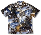 Jungle Watercolor Men's Hawaiian Aloha Shirt