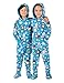 Footed Pajamas - Winter Wonderland Toddler Hoodie Fleece
