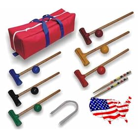 Orlando 6 Player Croquet Set by 