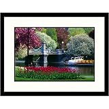 Great American Picture IS809221 Boston Public Garden Framed Photograph