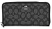 Coach Women's Signature PVC Zip Around Wallet, Style F54630