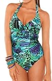 Aerin Rose Butterfly Shirred Swimsuit (BF335)