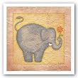 Elephant by Beth Logan 10"x10" Art Print Poster