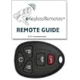2004-2009 Chevy Malibu Keyless Entry Remote Fob Clicker For Vehicles With Remote Start Option. (Must be programmed by Dealer or Locksmith)+ Free eKeylessRemotes Guide