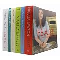 Nigella Lawson Food and Cookery 6 Books Collection Set (Feast: Food that Celebrates Life, Forever Summer, Nigella Express, How To Be A Domestic Goddess: Baking and the Art of Comfort Cooking, Nigella Fresh: Delicious Flavors on Your Plate All Year Round,How To Eat: The Pleasures and Principles of Good Food)
