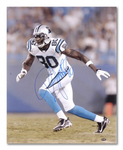 Mounted Memories Carolina Panthers Dwayne Jarrett Autographed 16X20 Photo