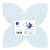 COATS Stoffmotiv Lotus (モチーフクロス・ロータス) 薄ブルー