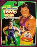 WWF Hasbro CRUSH Wrestling Action Figure on Green Card WWE WCW ECW