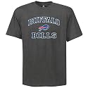 Buffalo Bills Charcoal Heart and Soul T-shirt