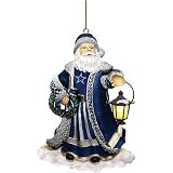 Dallas Cowboys NFL Olde World Santa Tree Ornament
