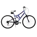 Women's Huffy Cyclone Mountain Bike - Blue/ Grey (26")
