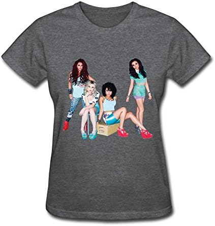 JIEN Women's Little Mix T-shirt - DeepHeather XS