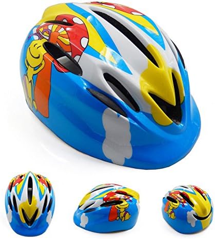 yiyuanshuijing Multi-Sport Helmet for Kids Cycling /Skateboard / Bike / BMX / Dry Slope Protective Gear Suitable 5-15 Years Old.