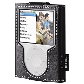 Belkin Leather Sleeve for iPod nano 3G (Black) by Belkin