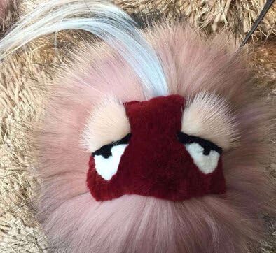 Talentote Cutebugs Original Fox Rabbit Fur Monster Keychain for Bags Cellphone Car Key Cbc-qxcb-081016 (No.2)