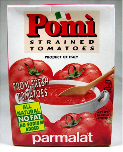 Childrens Toyshop  Gourmet Food : Parmalat Pomi Strained Tomatoes, 26.5 oz