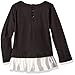 Juicy Couture Girls' Tunic with Ruffle and Animal Print Pant Set