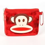 Paul Frank Mini Wallet Change Coin Purse Red