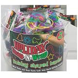 New - Holiday Snap N Wrap Colorful Silicone Bracelet Case Pack 96 - 527686
