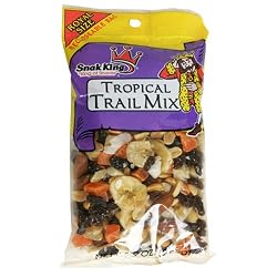 Snak King Tropical Trail Mix, 9-Ounce Bags (Pack of 24)