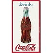 Coca-Cola Tin Metal Sign : 1915 Coke Bottle